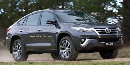 Toyota Fortuner bakal hadir versi coupe?