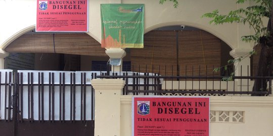 Meski disegel, masjid Ahmadiyah di Bukit Duri tetap boleh dipakai