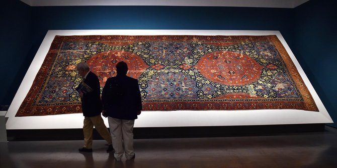 Keindahan karya seni peradaban Islam yang dipamerkan di Roma
