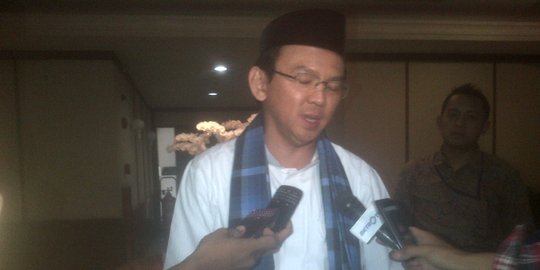 Ahok gelar halal bihalal, Lulung dan M Taufik tak nampak