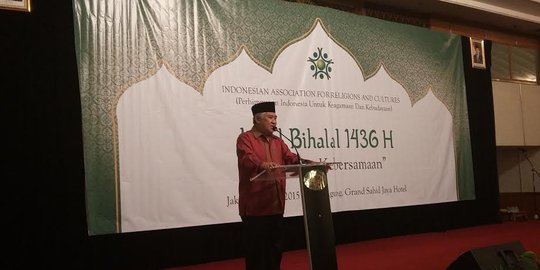 Din Syamsuddin: Kerukunan beragama jadi syarat kemajuan bangsa