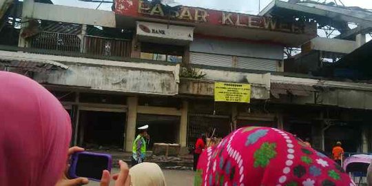 Pasca terbakar, Pasar Klewer kembali dibangun dengan desain Jawa