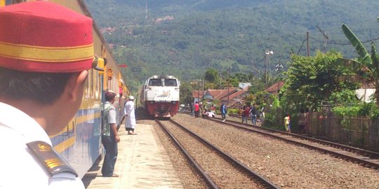 Lempari kereta Kamandaka yang melintas, bocah SD ditangkap petugas