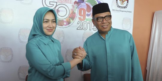 Duet Airin dan Benyamin kembali maju di Pilkada Tangsel