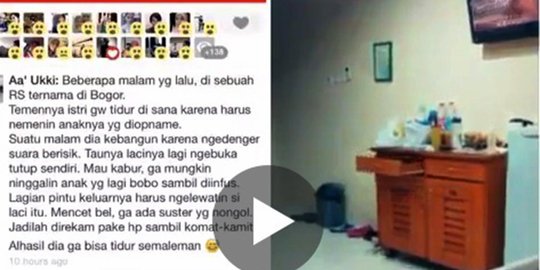 Seram, laci di rumah sakit di Bogor ini bisa buka tutup sendiri