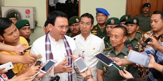 Ahok tegaskan hibah ke TNI/Polri sudah ada pos anggarannya