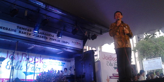 Disemprot Ahok, panitia Jakbook & Edu Fair akui ada pedagang nakal