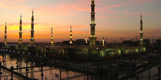 Masjid-masjid megah Nusantara ini contek arsitektur Nabawi Madinah