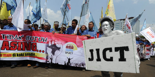Sempat diblokade karyawan, aktivitas JICT Tanjung Priok kini normal