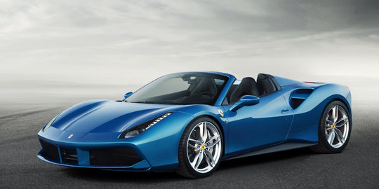 Ini dia wujud Ferrari 488 Spider, tajam penuh pesona!