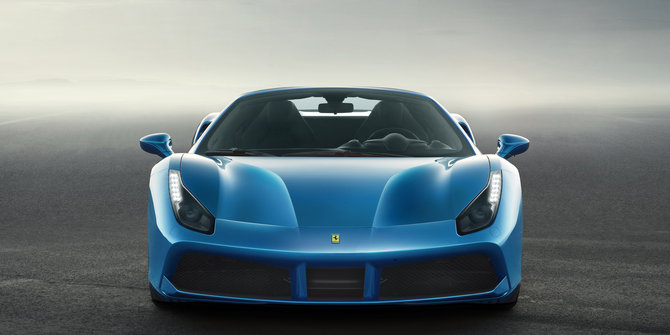 Ferrari 488 Spider Blue bakal diperkenalkan September mendatang