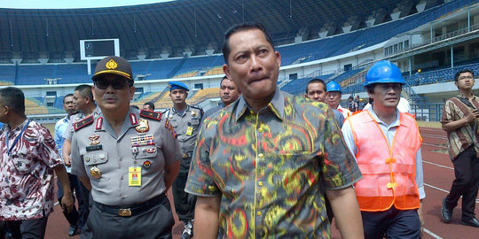 Stadion GBLA semakin parah, banyak retakan dan pergeseran konstruksi