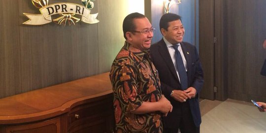 Bahas islah Golkar dan Pilkada, Priyo Budi Santoso temui Ketua DPR