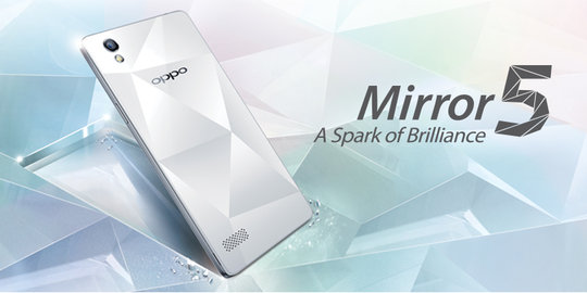 Oppo Mirror 5, hadir dengan spesifikasi berbeda untuk Indonesia