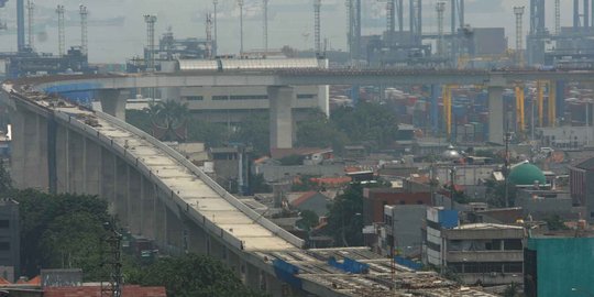 Pemerintah desak kontraktor tuntaskan tol akses Tanjung Priok