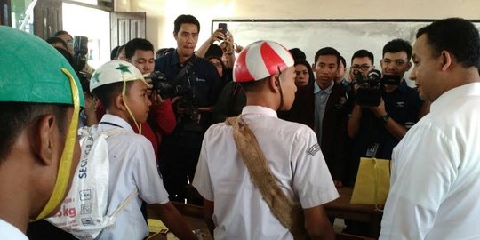 Sidak di Tangerang, Anies Baswedan temukan pelanggaran saat MOS
