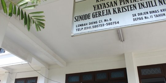 Imbas Tolikara, Kantor Gereja di Malang didatangi orang tak dikenal