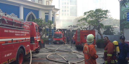 Kebakaran di kantor Dirjen Pajak, pemadam masih lakukan pendinginan