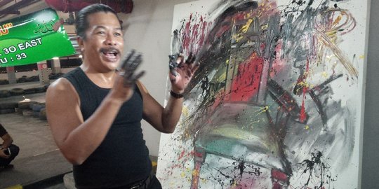 Seniman tercepat di dunia lukis keruwetan Muktamar NU