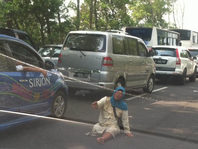 kemacetan di puncak bogor