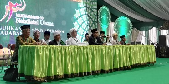 Mbah Mun dan Gus Mus turun, kisruh Muktamar NU selesai