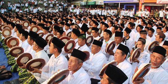 1.926 Penabuh rebana ramaikan Muktamar ke-33 NU