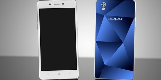 Oppo kenalkan smartphone dengan motif potongan berlian