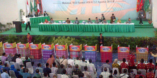 Memantau suasana pemilihan Pimpinan Pusat Muhammadiyah