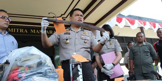 Polisi tetapkan Abdullah tersangka tunggal pembantaian istri & anak