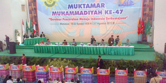 Muktamar Muhammadiyah ke-47, persaingan kubu Jakarta & Yogya?