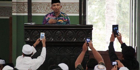 Saran Amien Rais pada Jokowi agar Indonesia tak ambruk