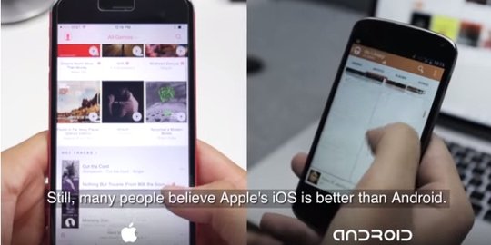 Ini bukti banyak fanboy Apple cinta Android