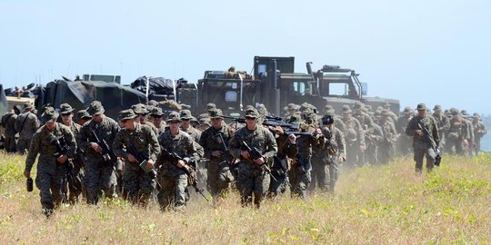 Latihan bersama di Pantai Banongan, Marinir AS akui kehebatan TNI AL