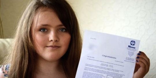 Nicole Barr, gadis 12 tahun dengan IQ di atas Albert Einstein