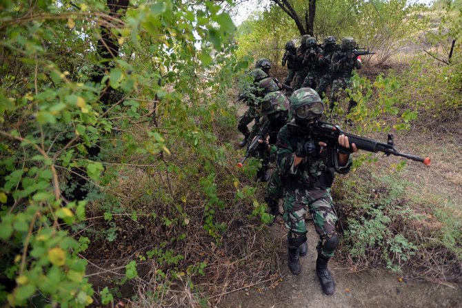 latihan gabungan tni 2014