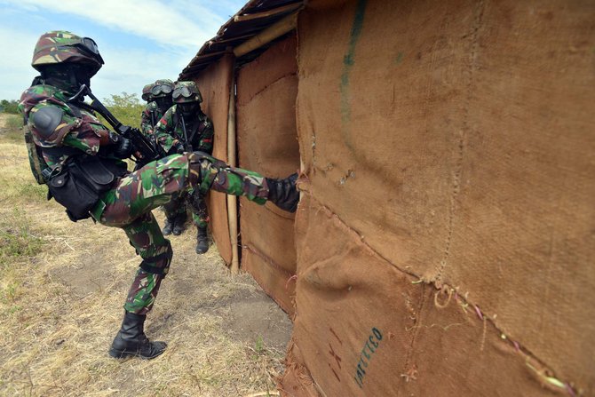 latihan gabungan tni 2014