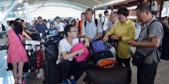 Tutup 6 jam, 228 penerbangan batal berangkat dari Bandara Ngurah Rai