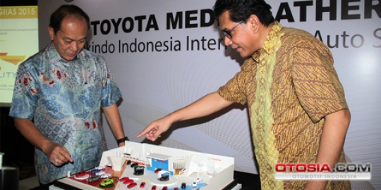 Toyota pamer berbagai teknologi masa depan di GIIAS 2015