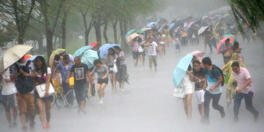 4 Orang tewas diterjang topan Soudelor di Taiwan