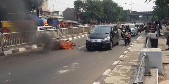 Polisi janji tindak anggota FBR yang serang warga di Pasar Gembrong