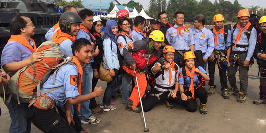 Kegigihan Sabar Gorky, dengan satu kaki gapai gunung tertinggi