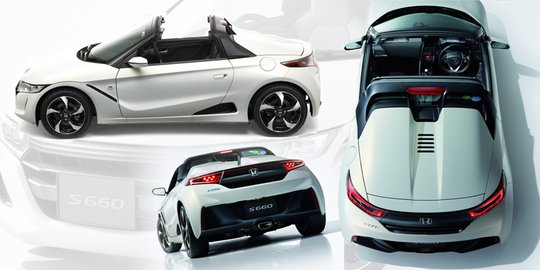 Produksi pertama 8600 unit, Honda S660 ludes terjual!