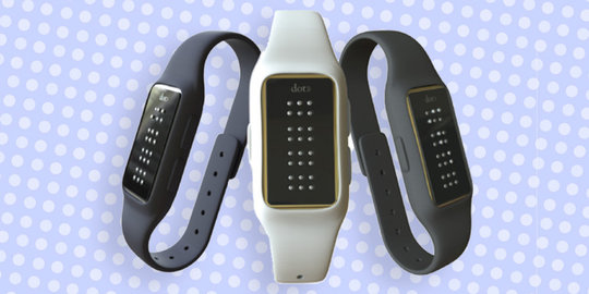 Dot, smartwatch canggih lengkap dengan huruf braille