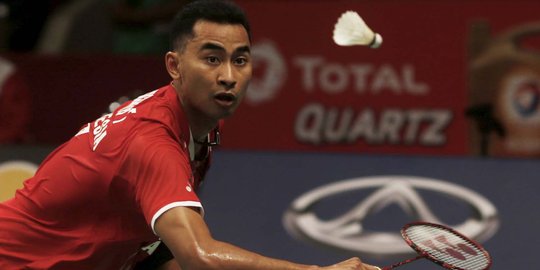 Tommy Sugiarto menang di laga pembuka BWF World Championships