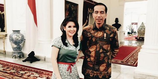 Datangi Istana, Grace Natalie minta saran Jokowi urus PSI