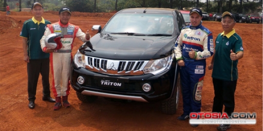 3 Pereli profesional Mitsubishi jajal ketangguhan New Triton