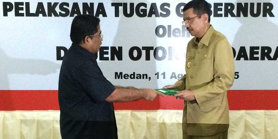 Gatot ditahan, Erry Nuradi resmi jadi Plt Gubernur Sumut