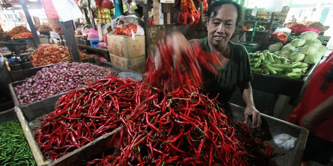 Harga cabai di Makassar melejit, Bulog coba rem dengan pasar murah