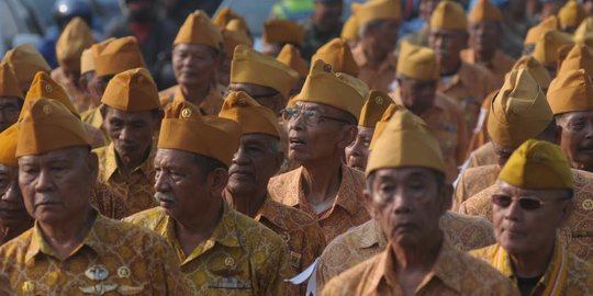 Di hadapan veteran, JK sebut perjuangan Indonesia tak akan berakhir