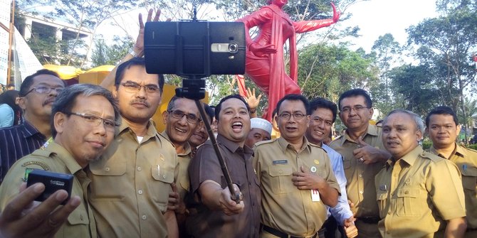 Resmi Dibuka Taman Potret Kota Tangerang Dilengkapi Free